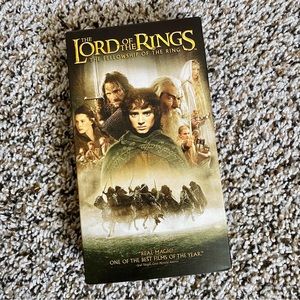The Lord of the Rings: The Fellowship of the Ring VHS